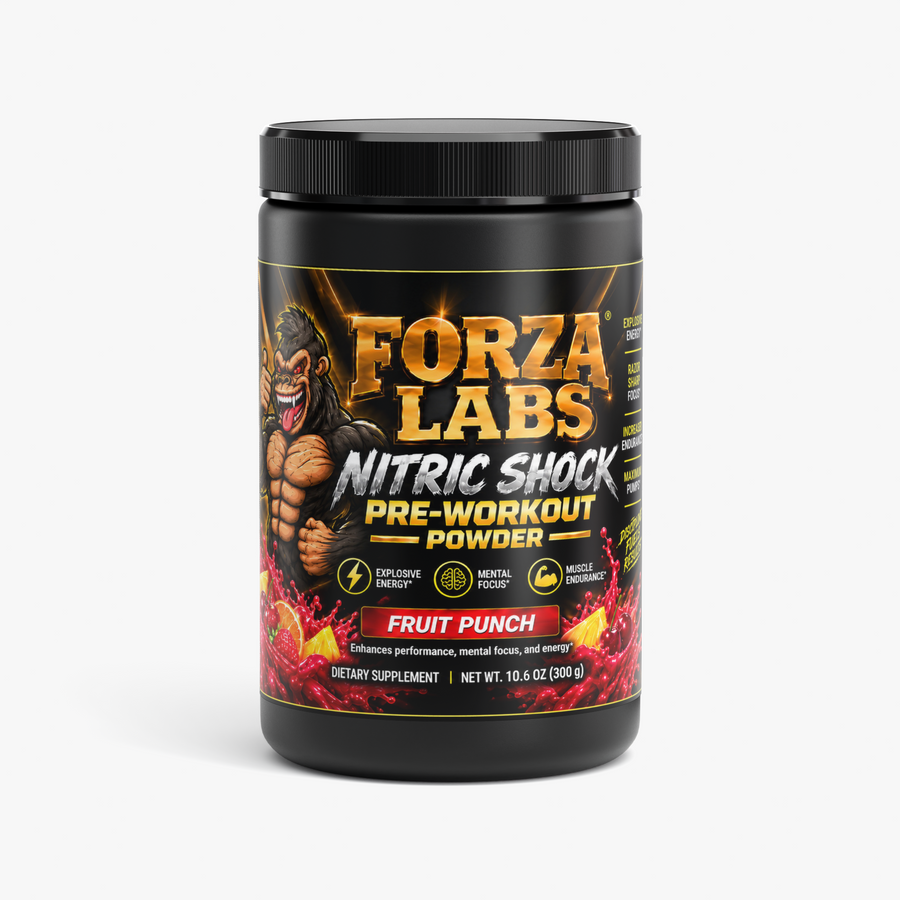 FORZA LABS Nitric Shock Pre-Workout – Fruit Punch