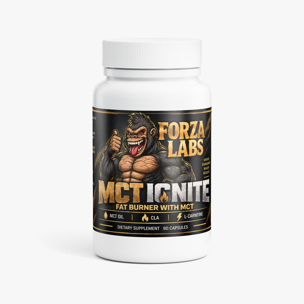 FORZA LABS MCT IGNITE™ | Fat Burner with MCT | 90 Capsules