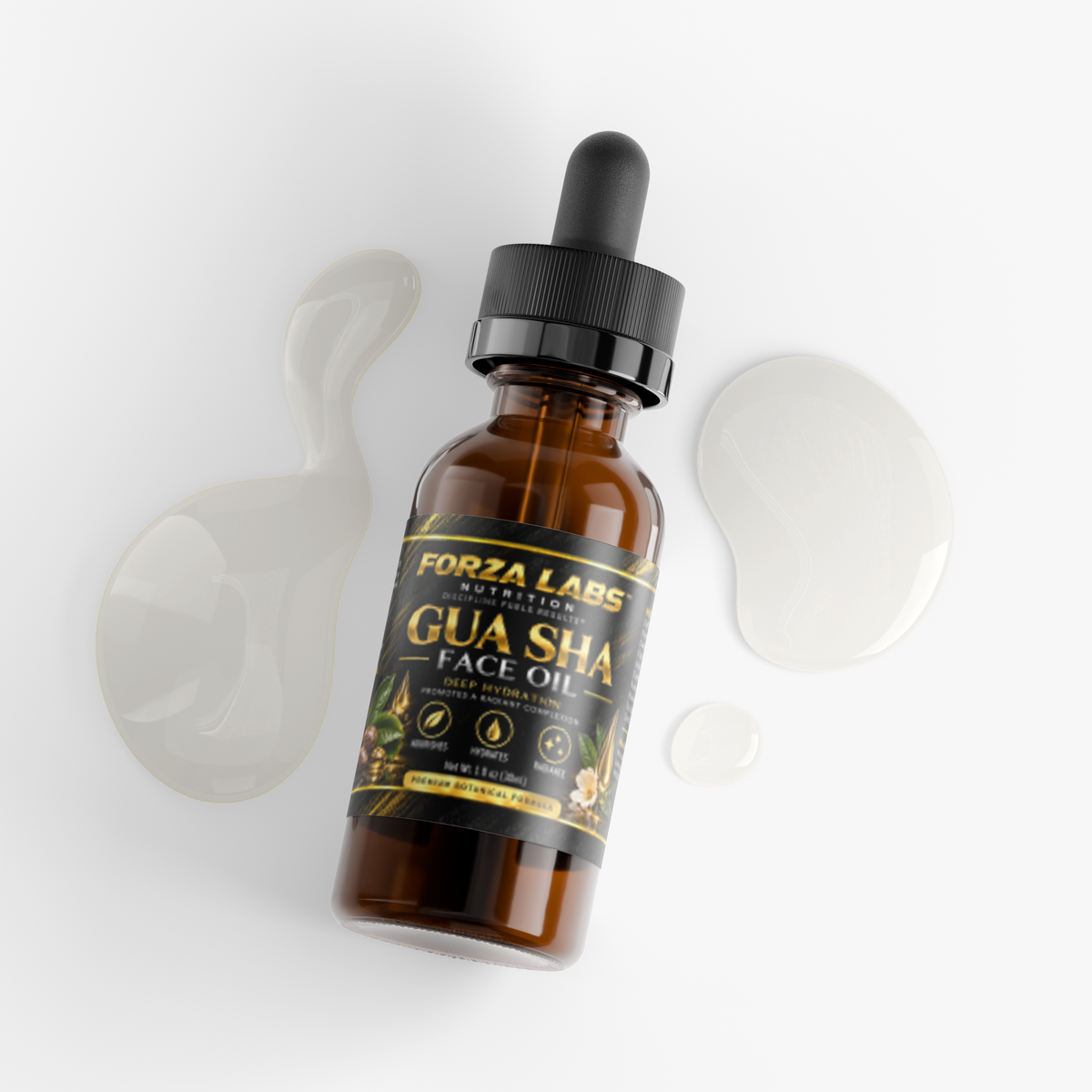 FORZA LABS Gua Sha Face Oil | Botanical Face Oil | 1 fl oz