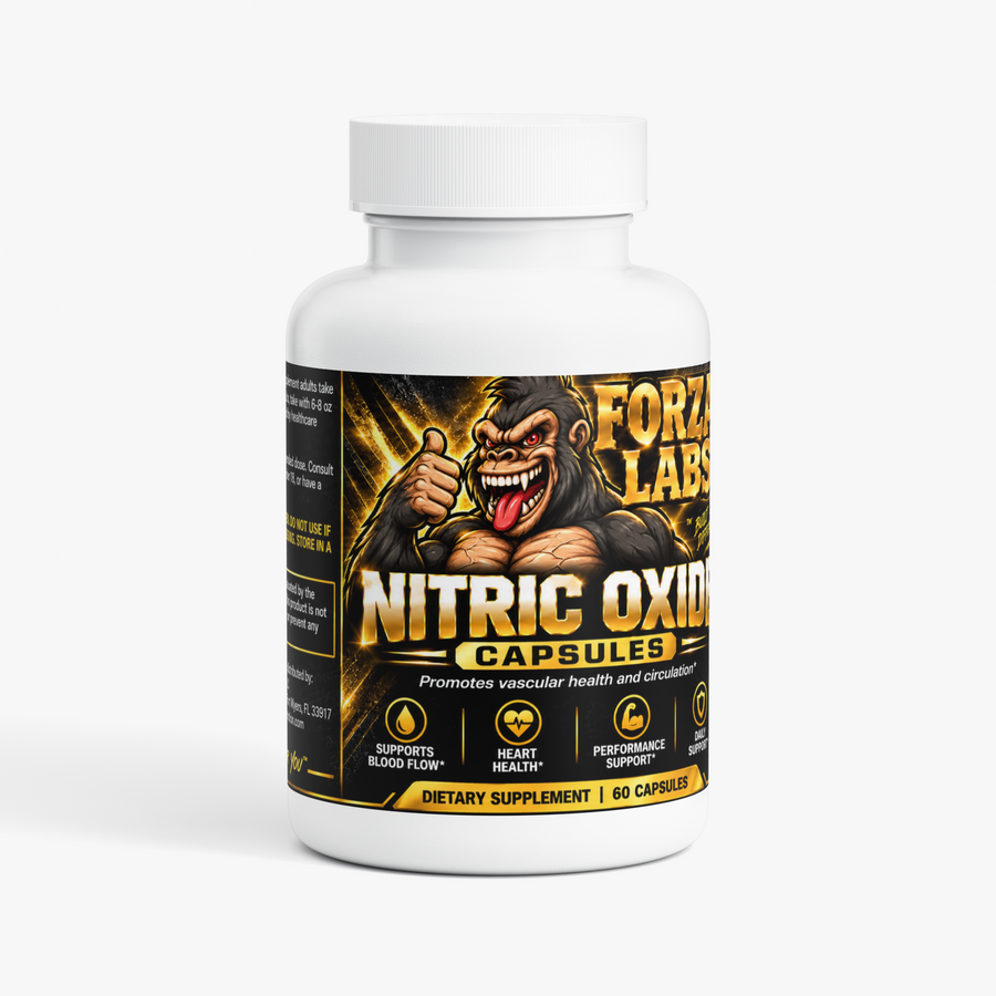 FORZA LABS NITRIC FORCE™ – Nitric Oxide & Circulation Support | 60 Capsules