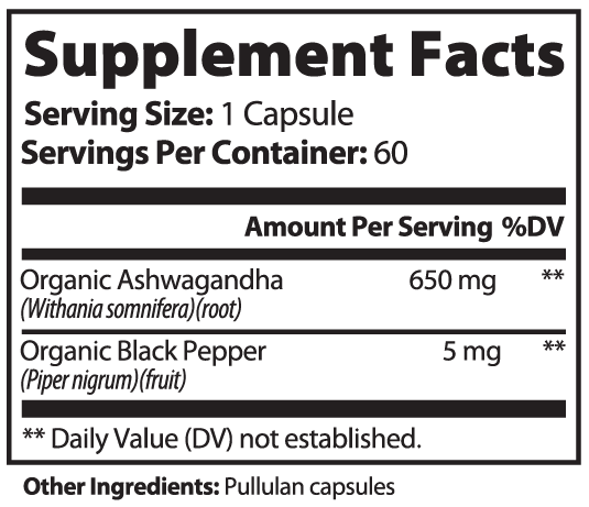 FORZA LABS ASHWA BALANCE™ – Ashwagandha with Black Pepper | Stress & Wellness Support | 60 Capsules